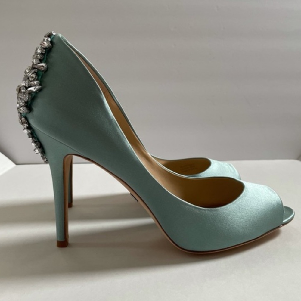 BADGLY MISCHKA KIARA PEEP TOE STILETTOS - Picture 5 of 14